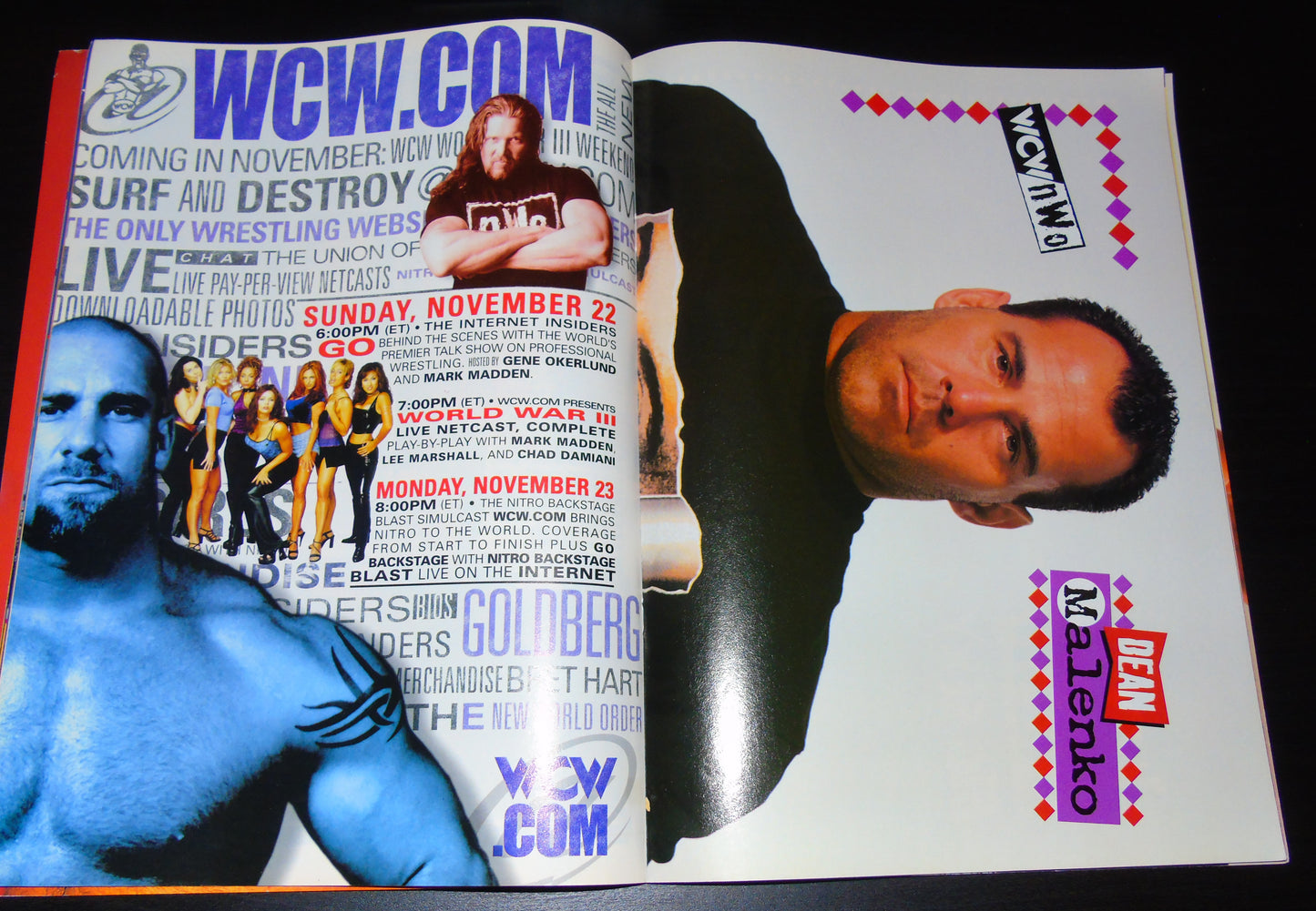 WCW/nWo Magazine November 1998 Issue 44