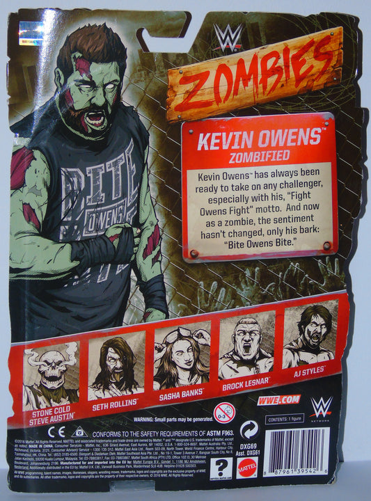 Kevin Owens WWE Mattel Zombies Figure