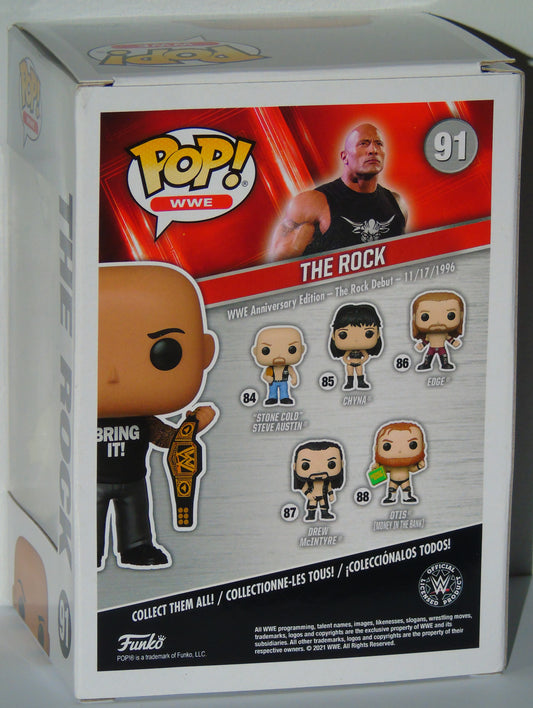The Rock WWE Funko Pop! Vinyl Figure