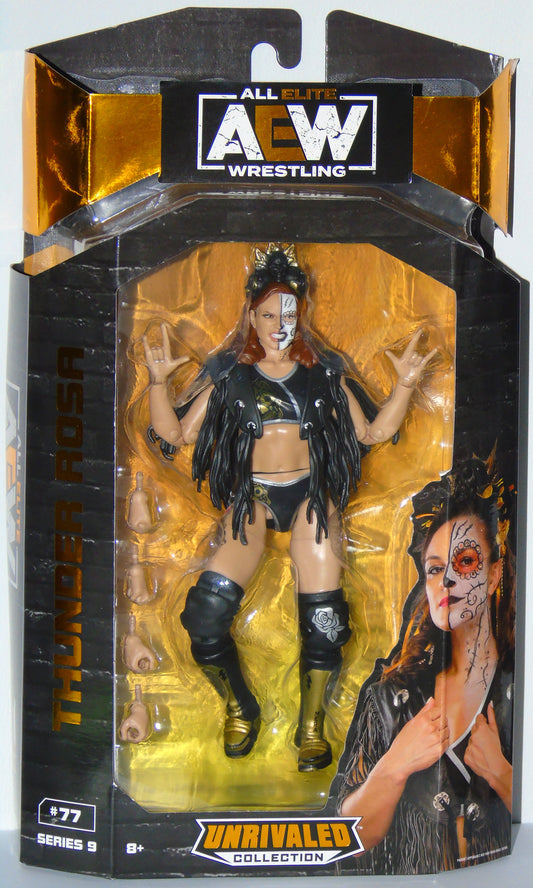 Thunder Rosa AEW Jazwares Unrivaled Figure Series 9