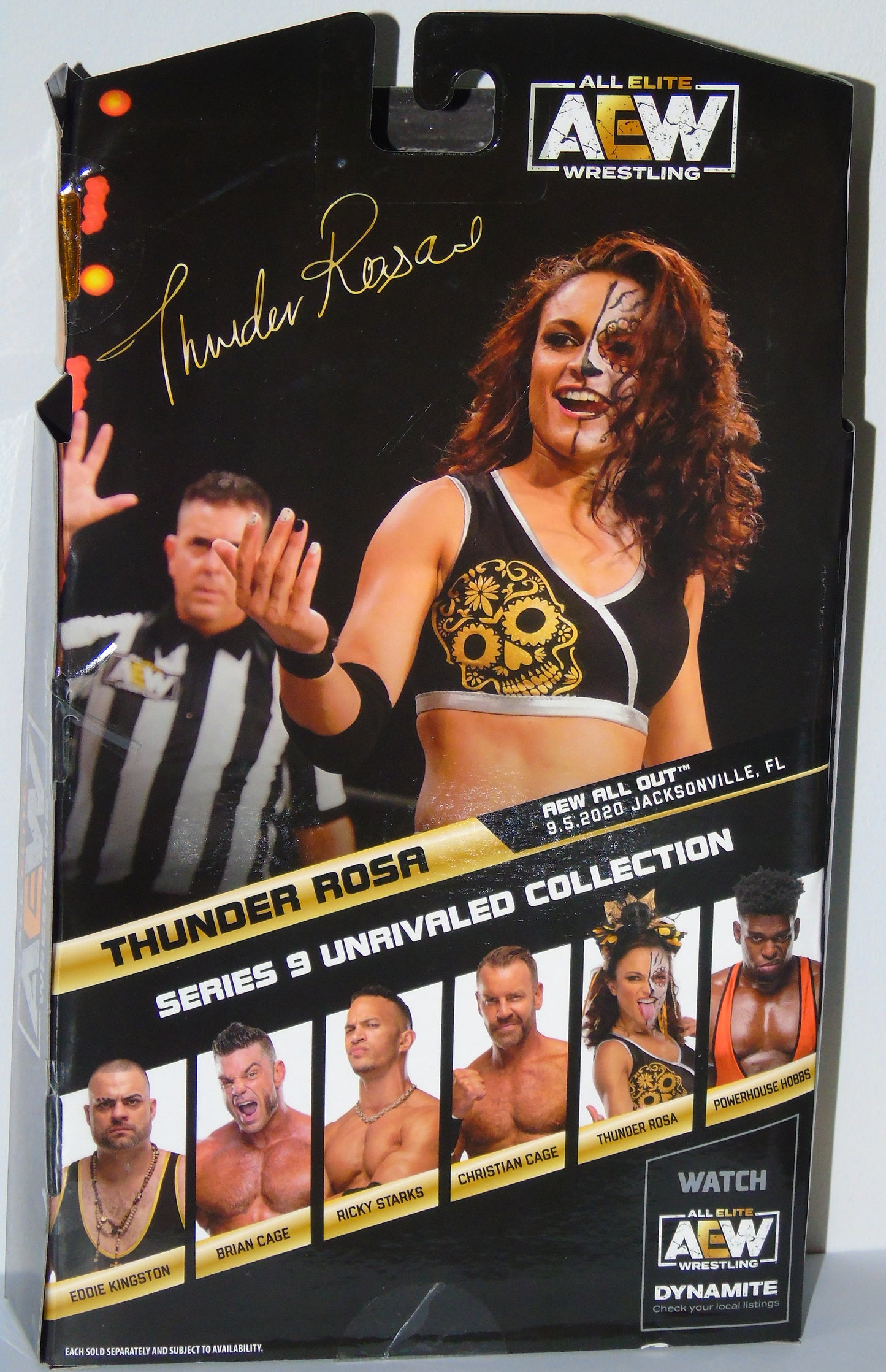 Thunder Rosa AEW Jazwares Unrivaled Figure Series 9