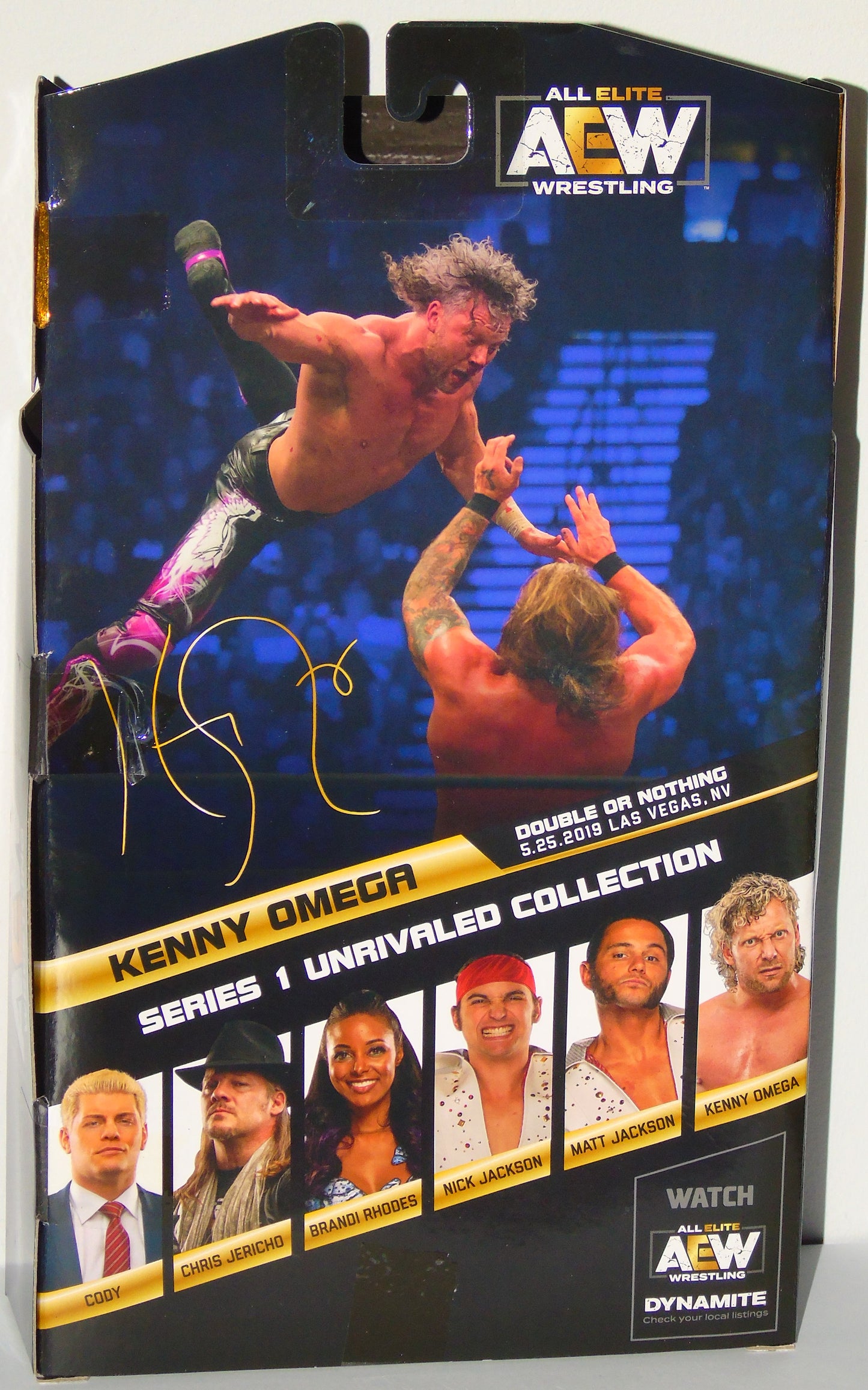 Kenny Omega AEW Jazwares Unrivaled Figure Series 1