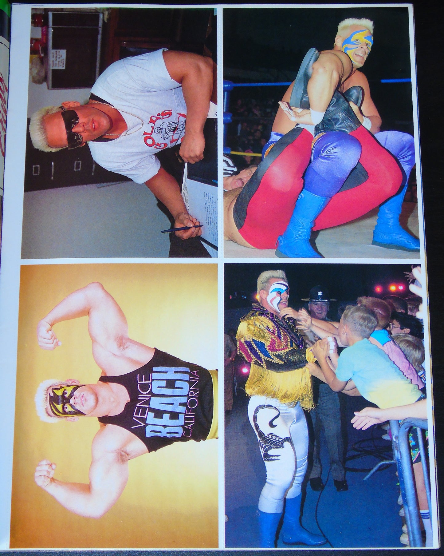 WCW Magazine Collector's Series Special #2 Sting Includes Trading Cards