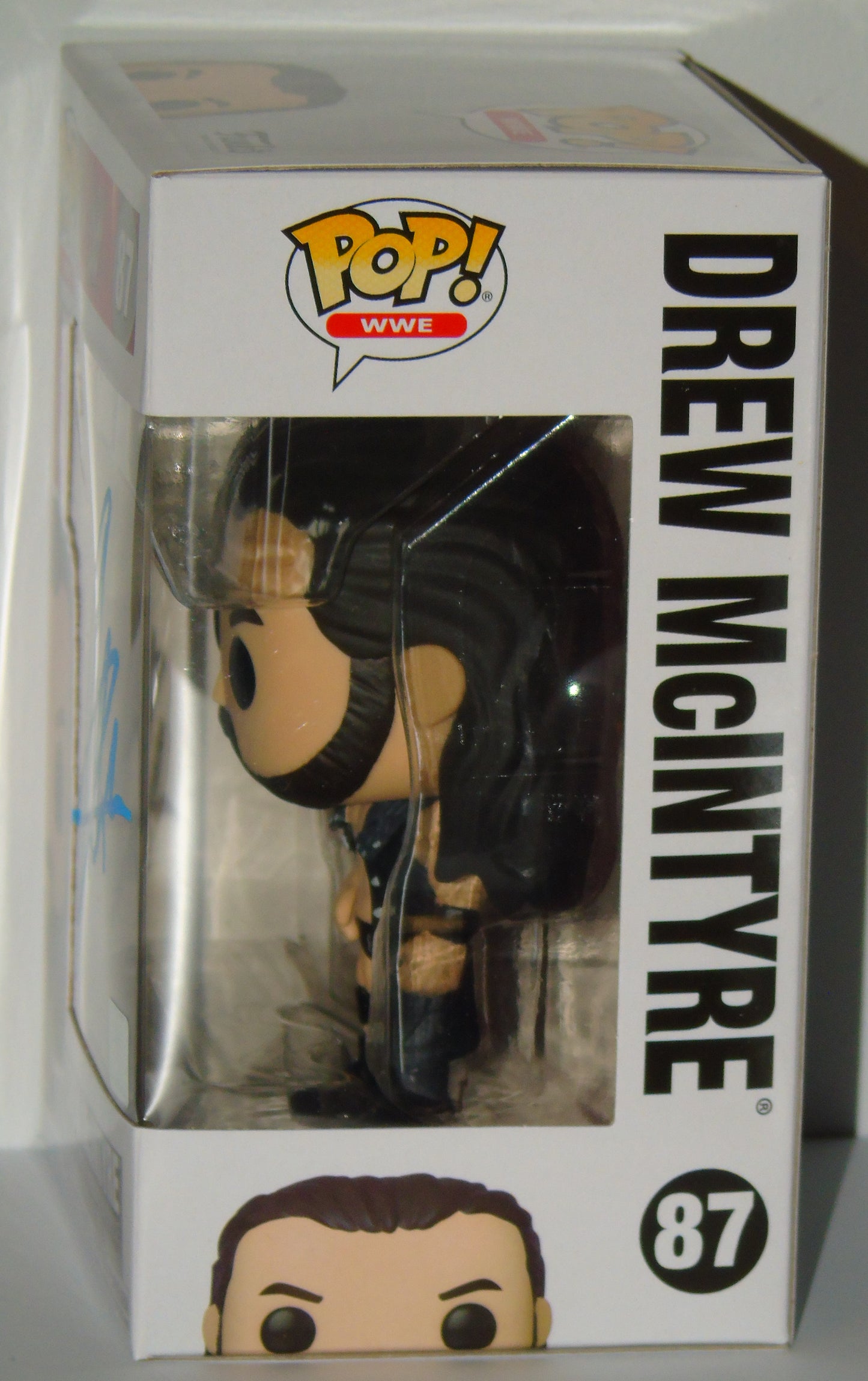 Drew McIntyre WWE Funko Pop! Vinyl Signed Figure