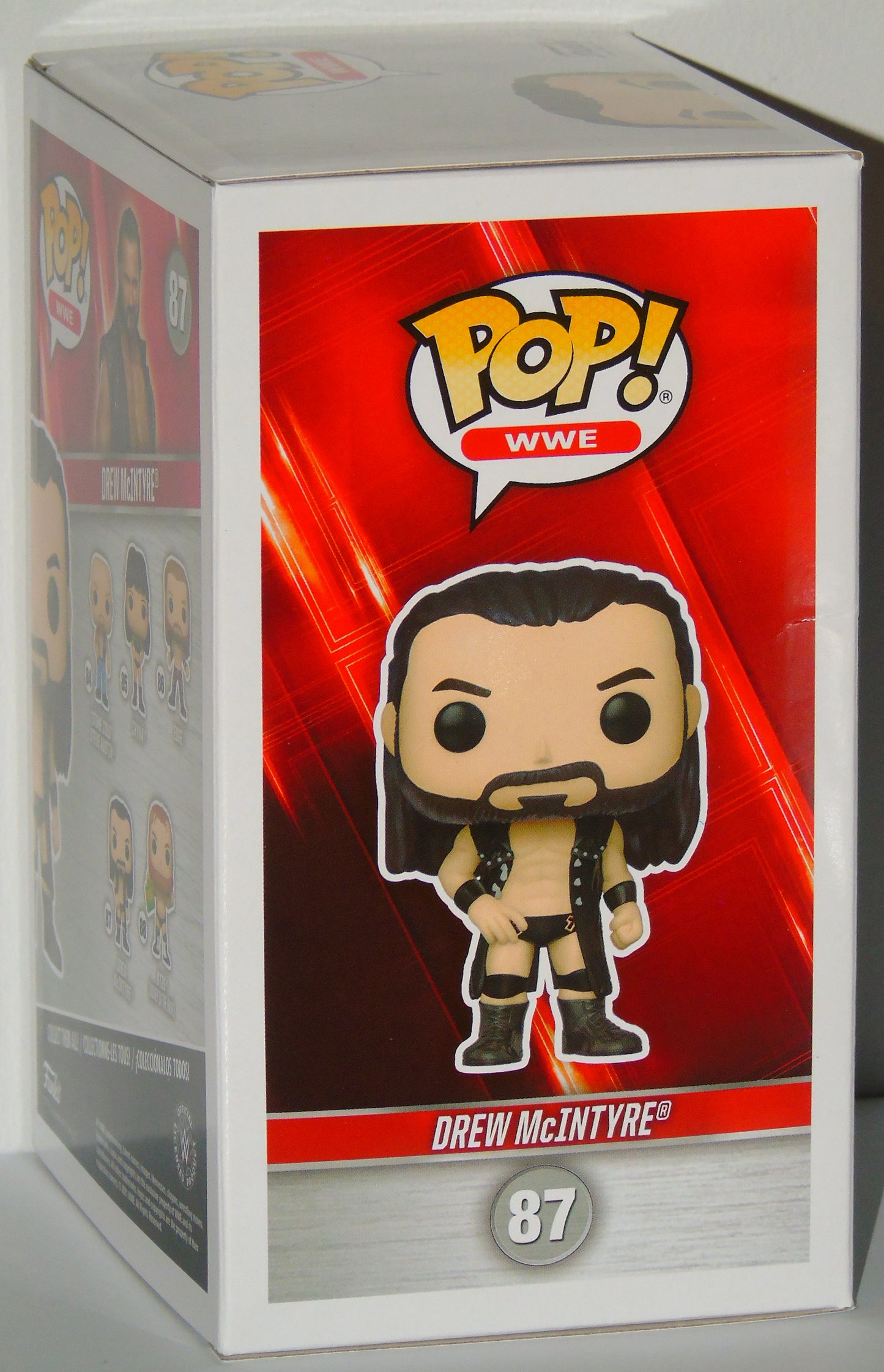 Drew McIntyre WWE Funko Pop! Vinyl Signed Figure