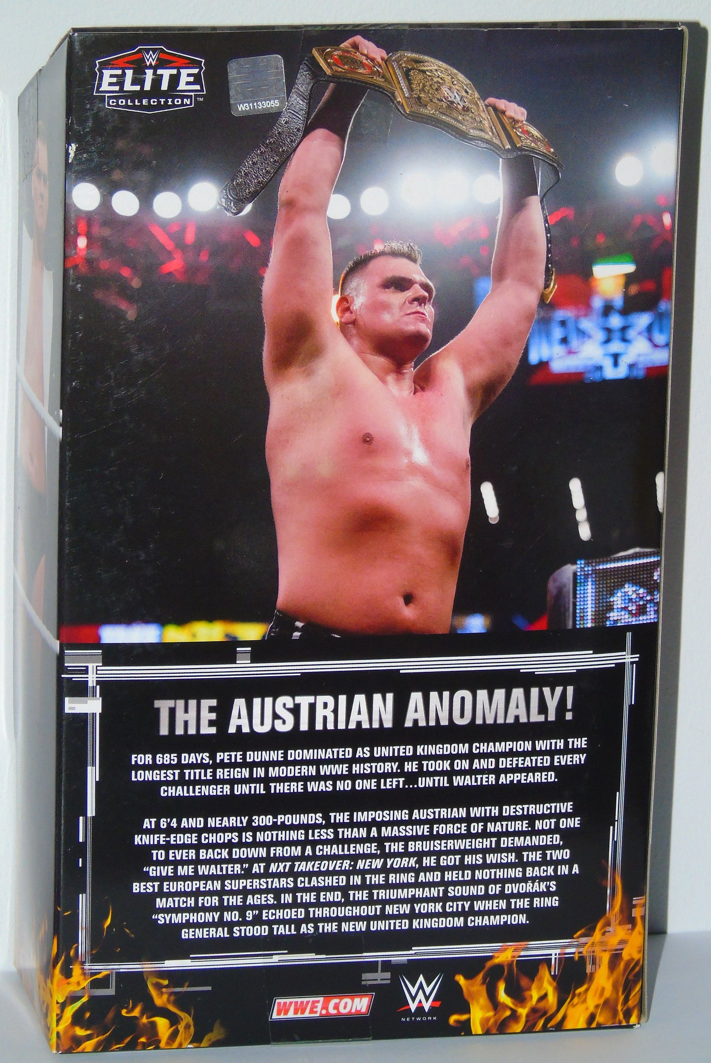 Walter/Gunther WWE NXT Mattel Elite Ringside Collectibles Exclusive Signed Figure