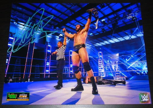 Drew McIntyre WWE Shop Exclusive Signed MITB 2020 Poster #11 of 12