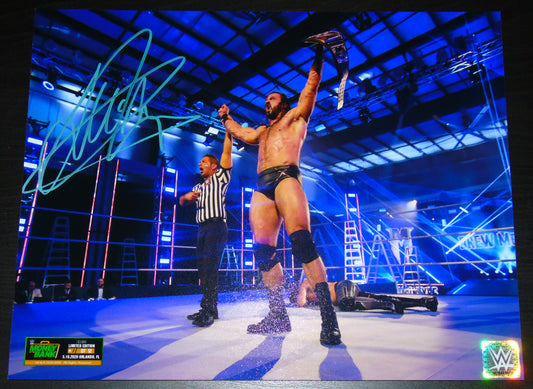 Drew McIntyre WWE Shop Exclusive Signed MITB 2020 Poster #11 of 12