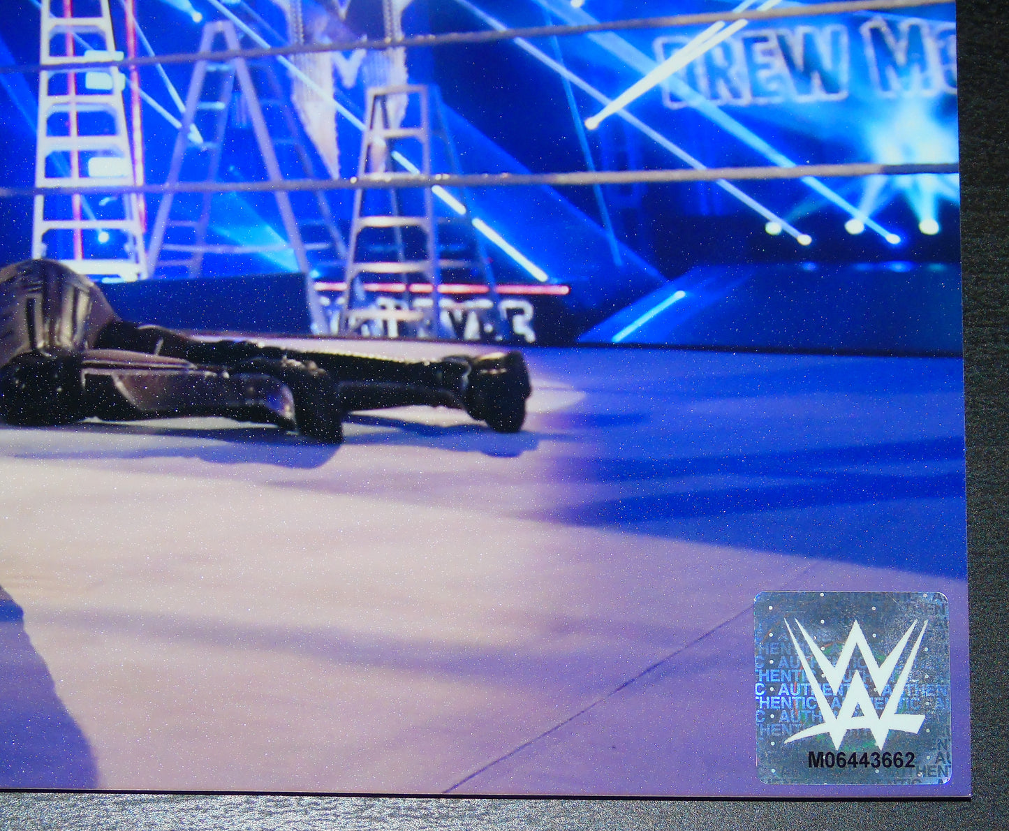 Drew McIntyre WWE Signed MITB 2020 Poster #11 of only 12