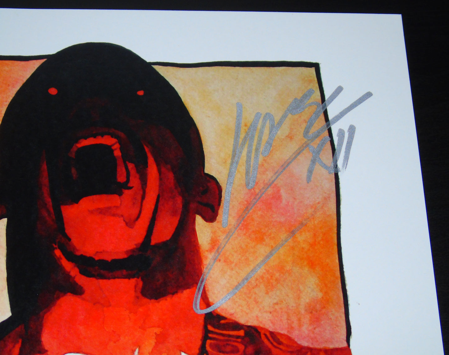 WWE Karrion Kross & Scarlett Signed Rob Schamberger Poster