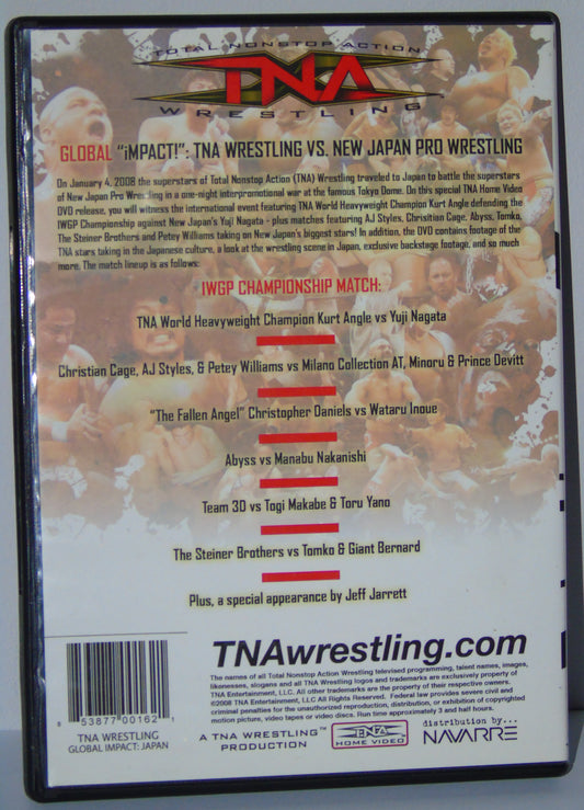 TNA Global Impact vs NJPW Wrestling DVD