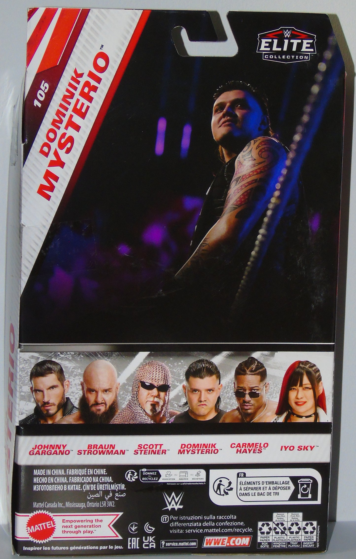 Dirty Dominik Mysterio WWE Mattel Elite Series 105 Figure
