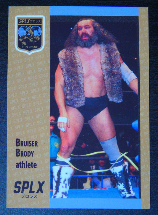 SPLX Bruiser Brody Edition 1 Trading Card