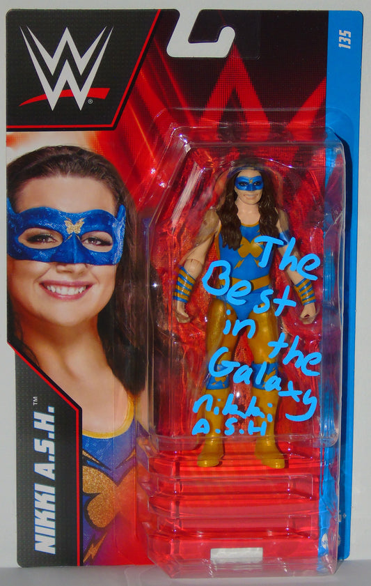 Nikki A.S.H Mattel WWE Signed Figure