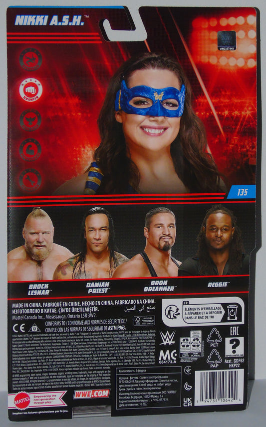 Nikki A.S.H Mattel WWE Signed Figure