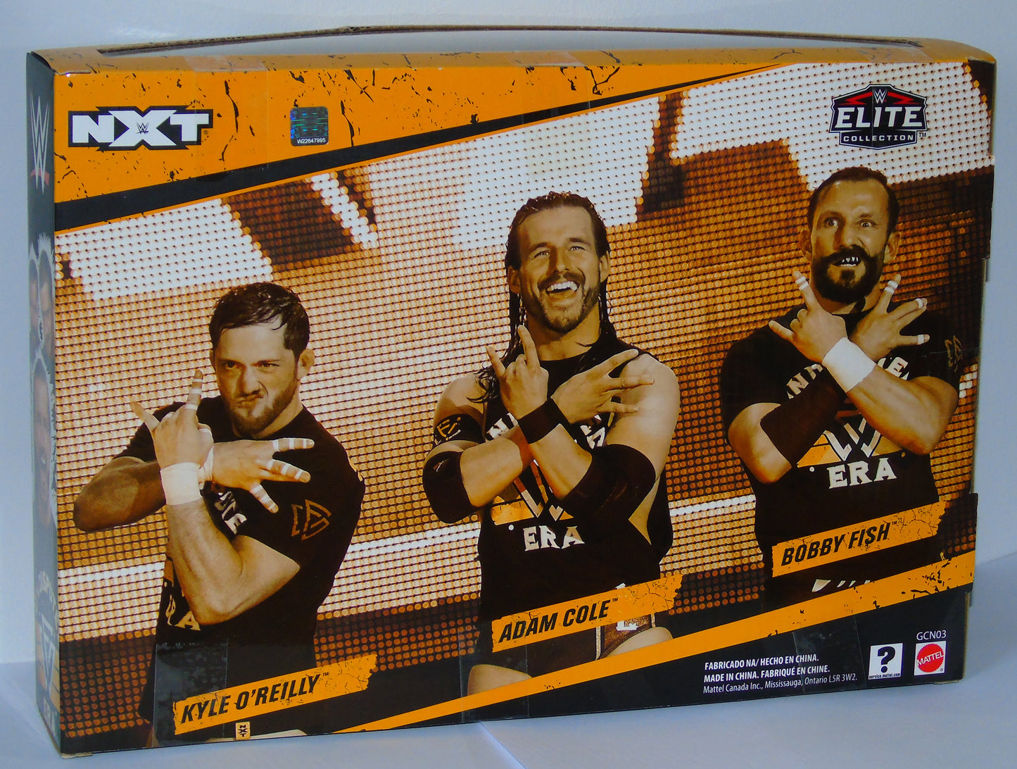Adam Cole Signed NXT/WWE Mattel Elite Undisputed Era Triple Set Wrestling Figures