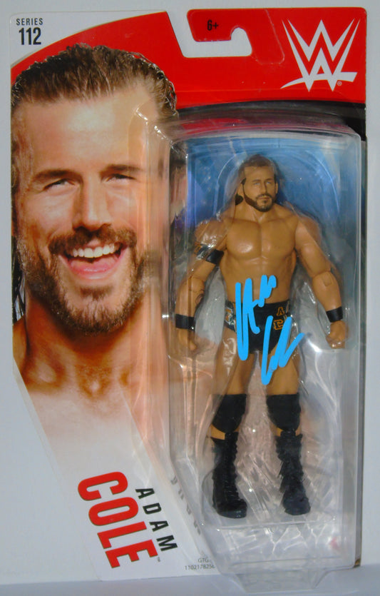 Adam Cole Signed NXT/WWE Mattel Series 112 Wrestling Figure