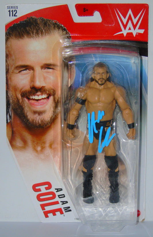 Adam Cole Signed NXT/WWE Mattel Series 112 Wrestling Figure