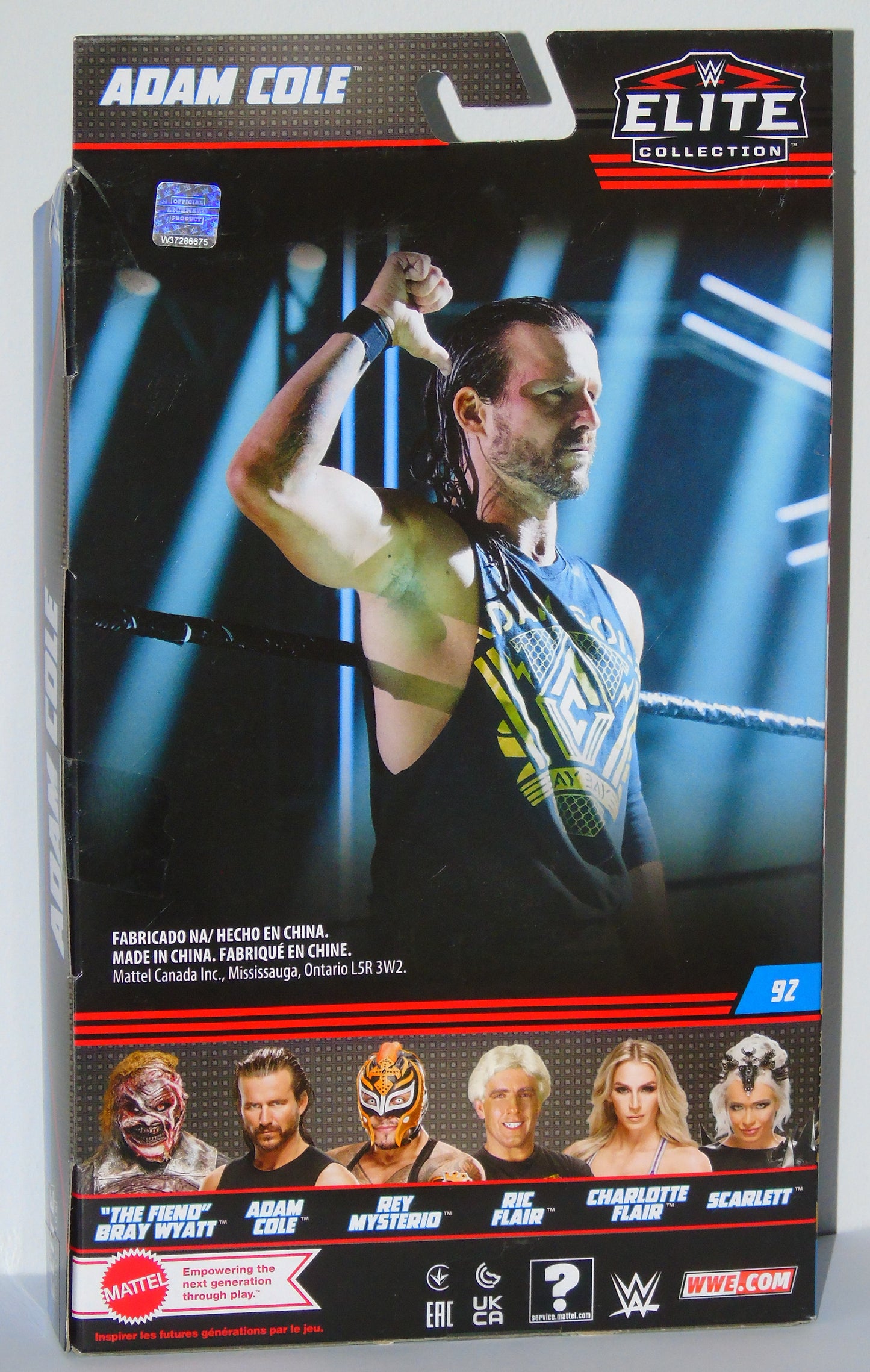 Adam Cole WWE Mattel Elite Series 92 Figure