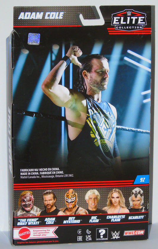 Adam Cole WWE Mattel Elite Series 92 Figure