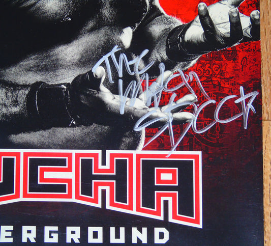 The Mack Signed Lucha Underground Wrestling Poster