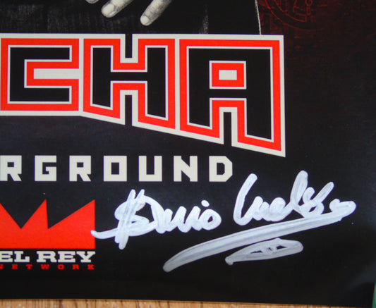 Dario Cueto Signed Lucha Underground Wrestling Poster