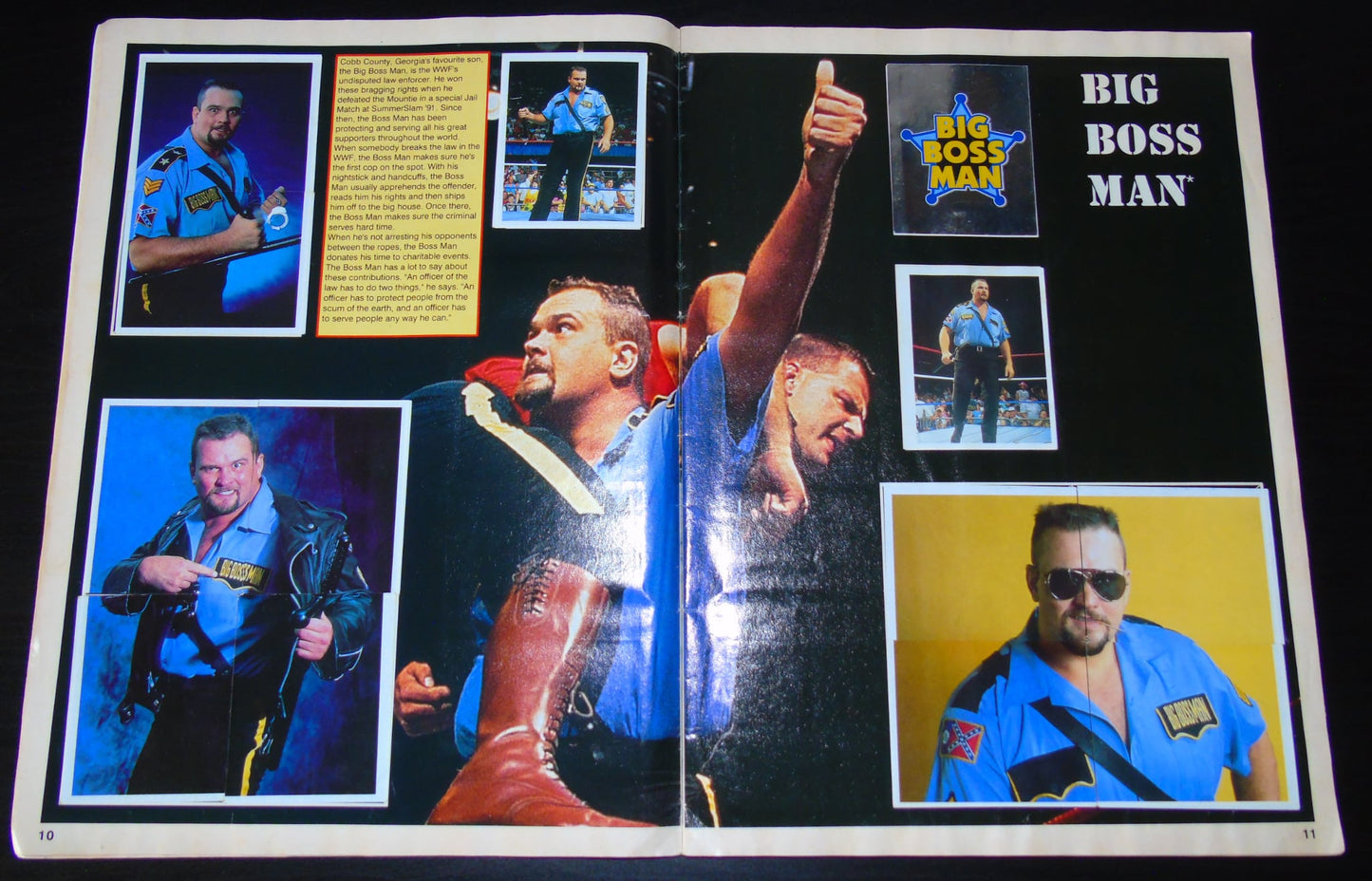 WWF Merlin Sticker Album 1991 Ccomplete