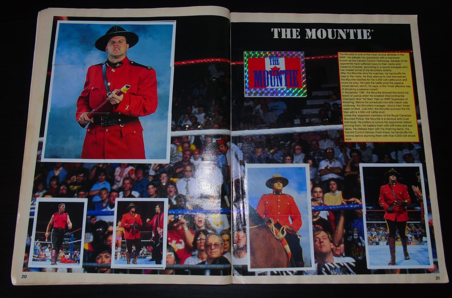 WWF Merlin Sticker Album 1991 Ccomplete