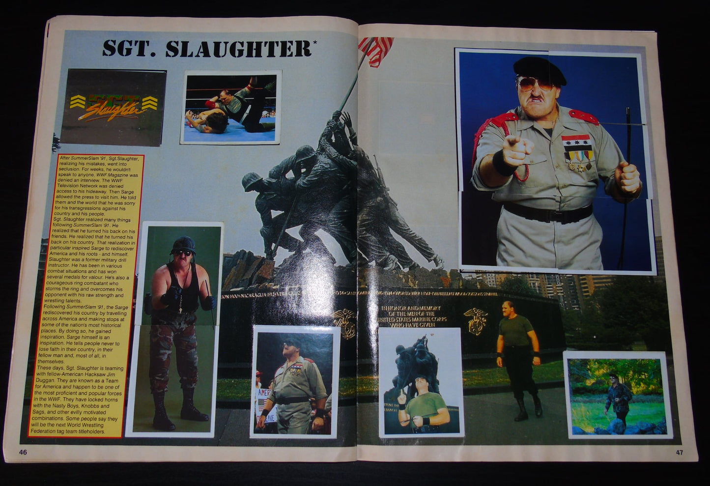 WWF Merlin Sticker Album 1991 Ccomplete