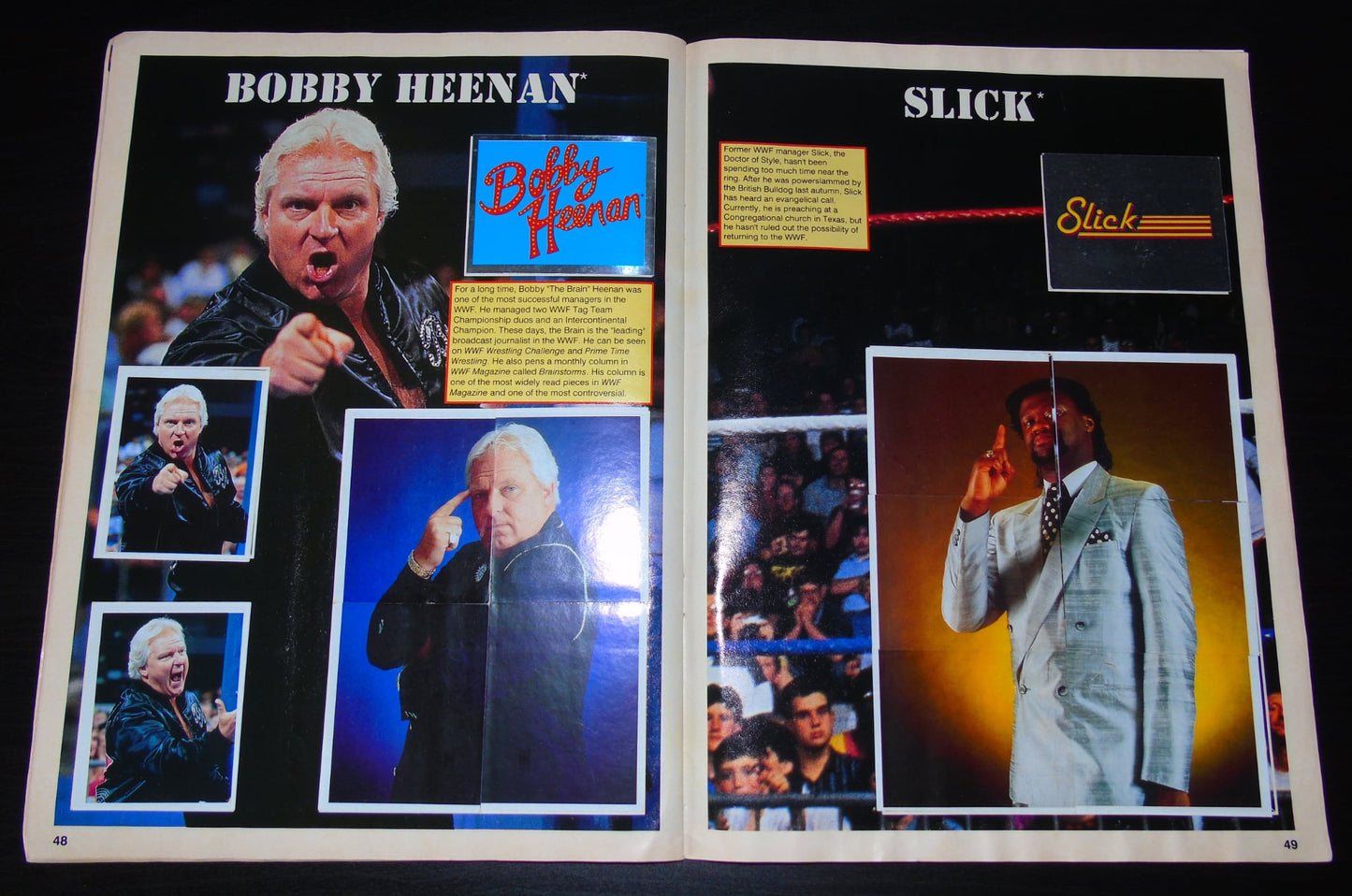 WWF Merlin Sticker Album 1991 Ccomplete