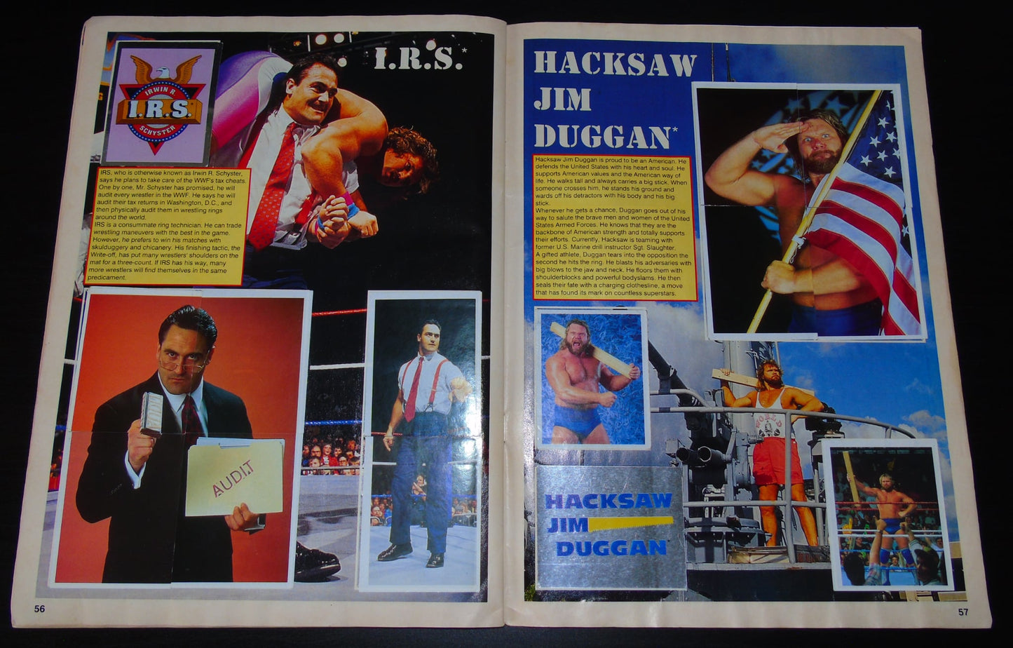 WWF Merlin Sticker Album 1991 Ccomplete