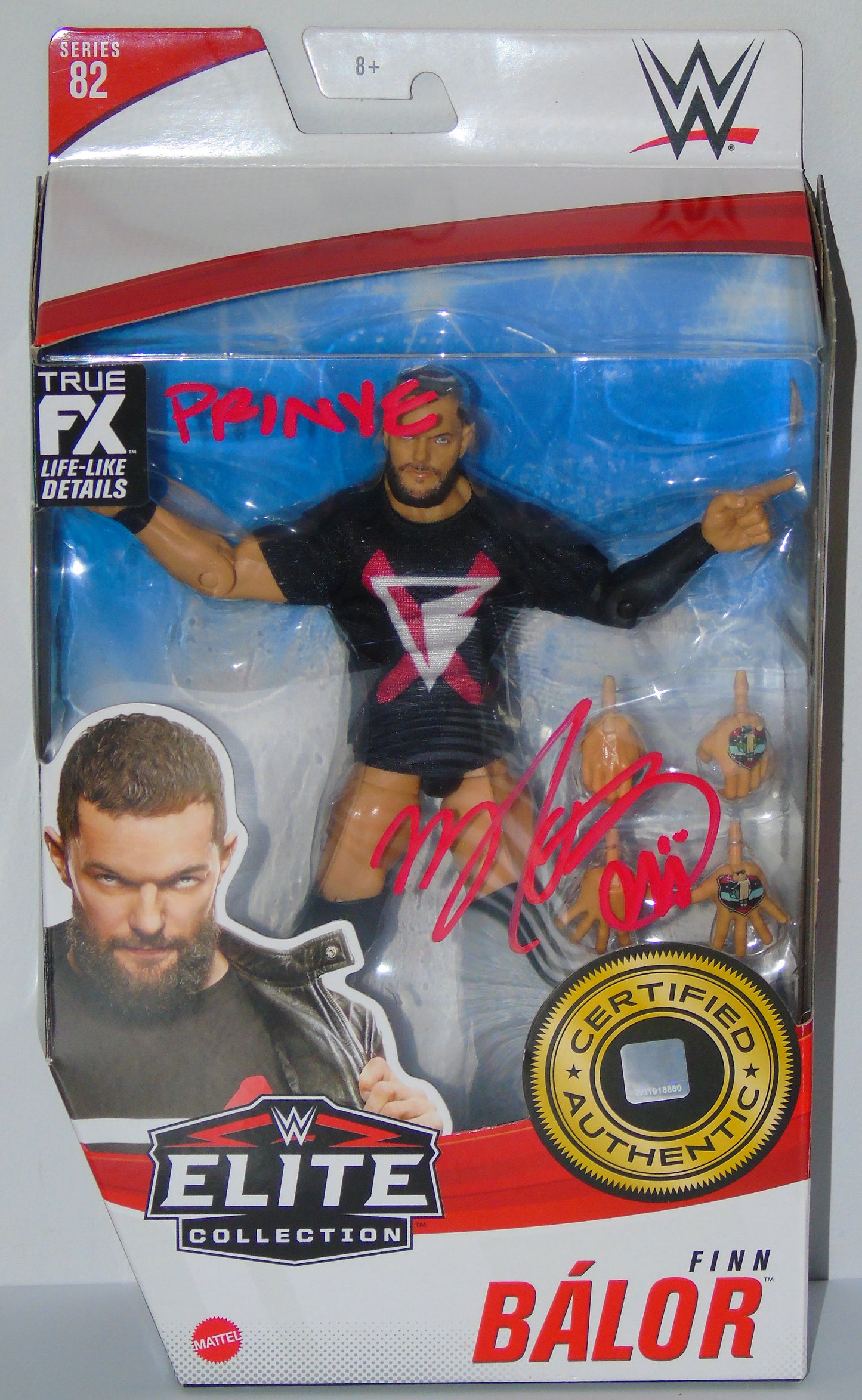 Finn Balor Mattel Elite WWE Signed Figure