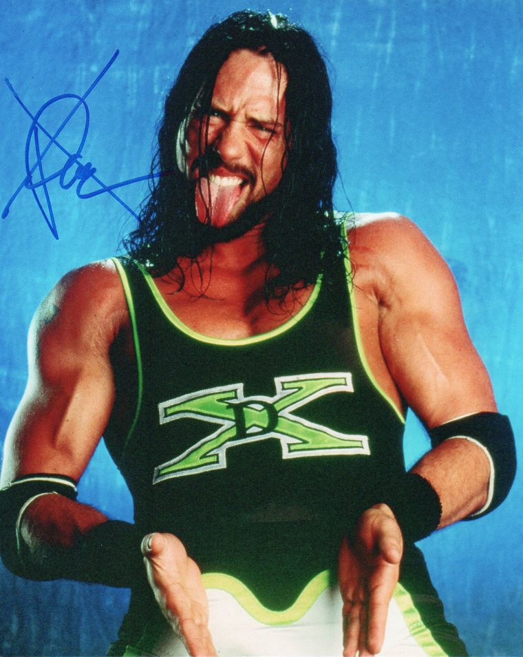 X-Pac Signed WWE Wrestling Photo