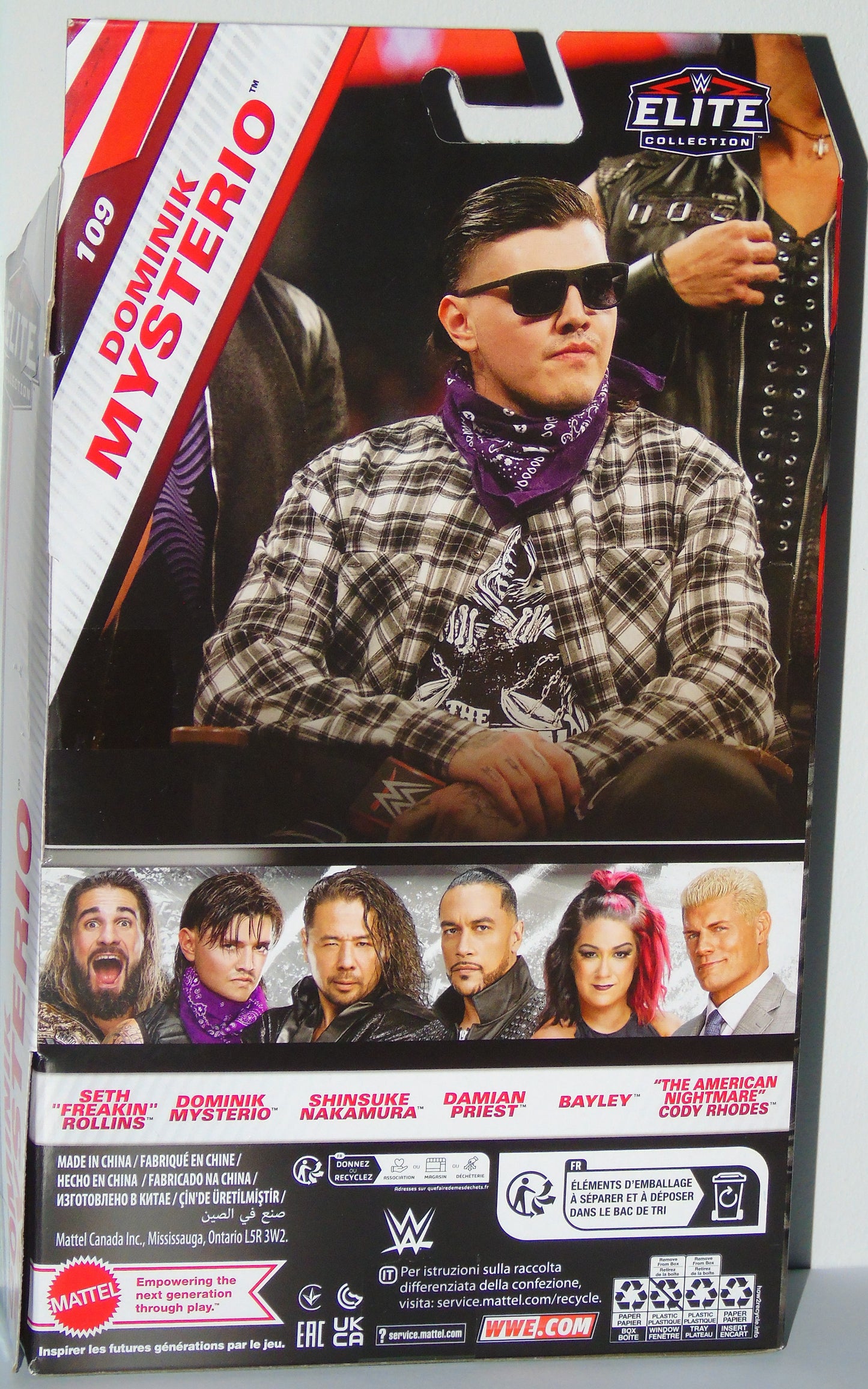 Dirty Dominik Mysterio WWE Mattel Elite Series 109 Figure