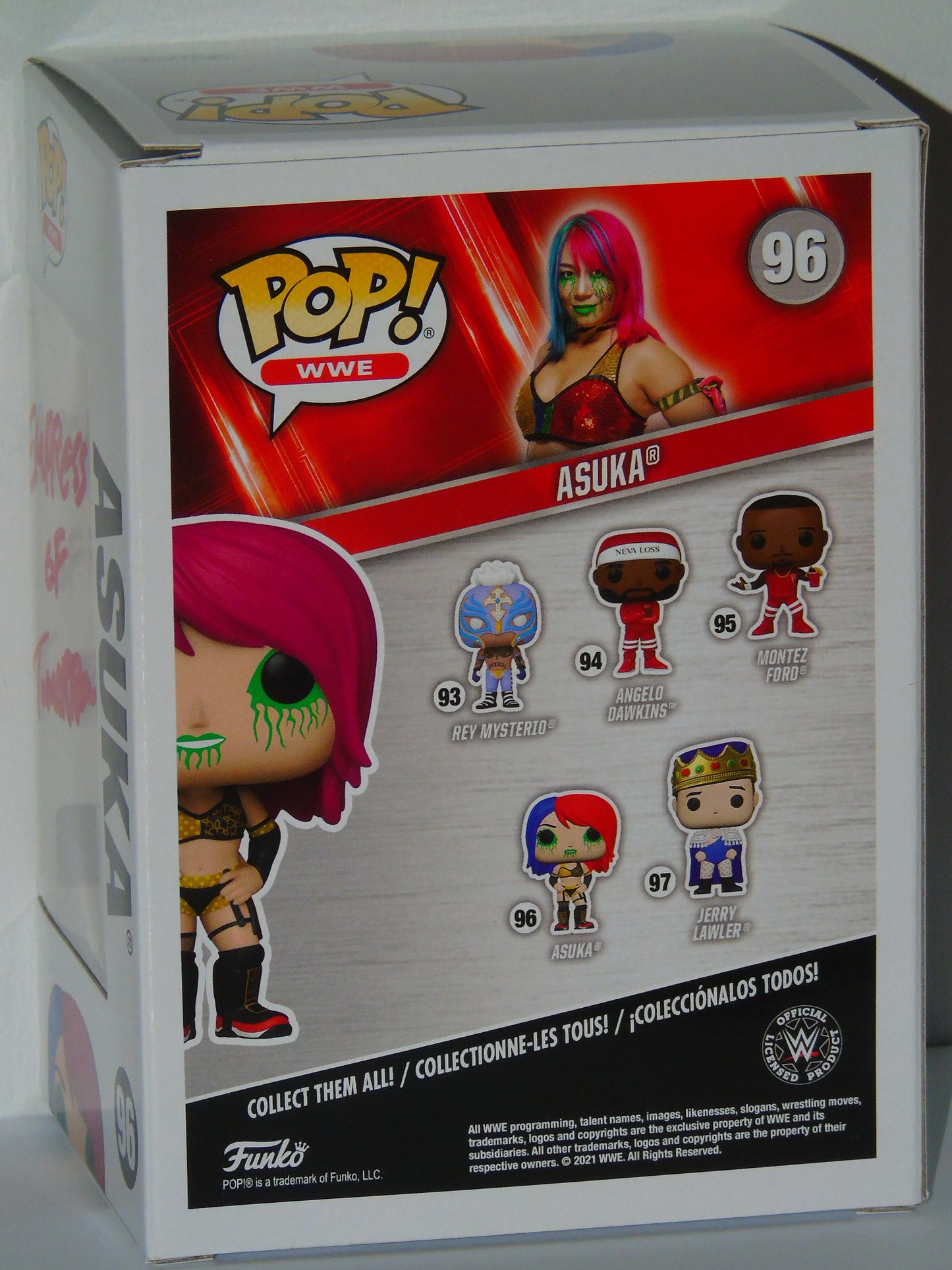 Asuka WWE Funko Pop! Vinyl Signed Figure