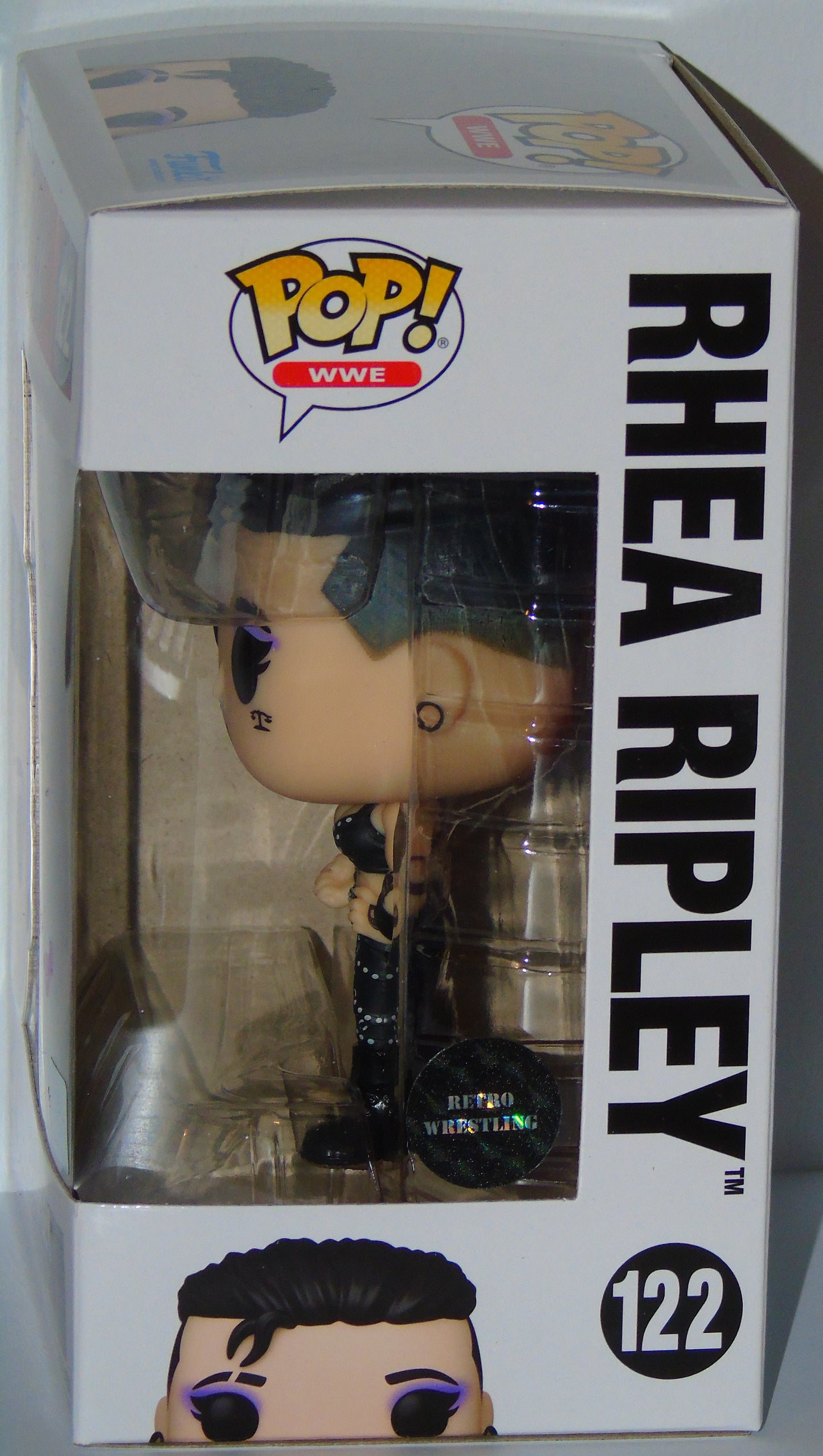 Rhea Ripley Signed Funko WWE Wrestling Pop! Vinyl Figure