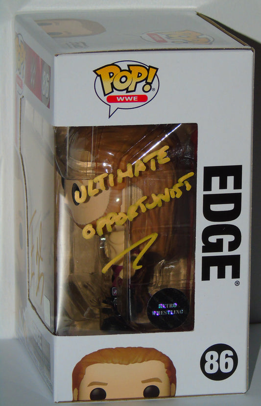 Edge Signed Funko WWE Wrestling Pop! Vinyl Figure