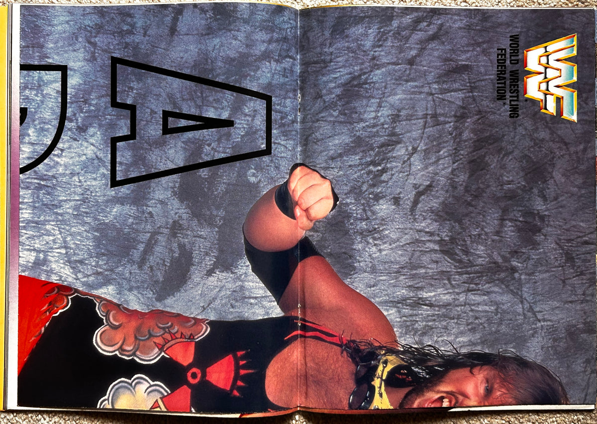 WWF Wrestling Germany Magazine February 1995 With Poster