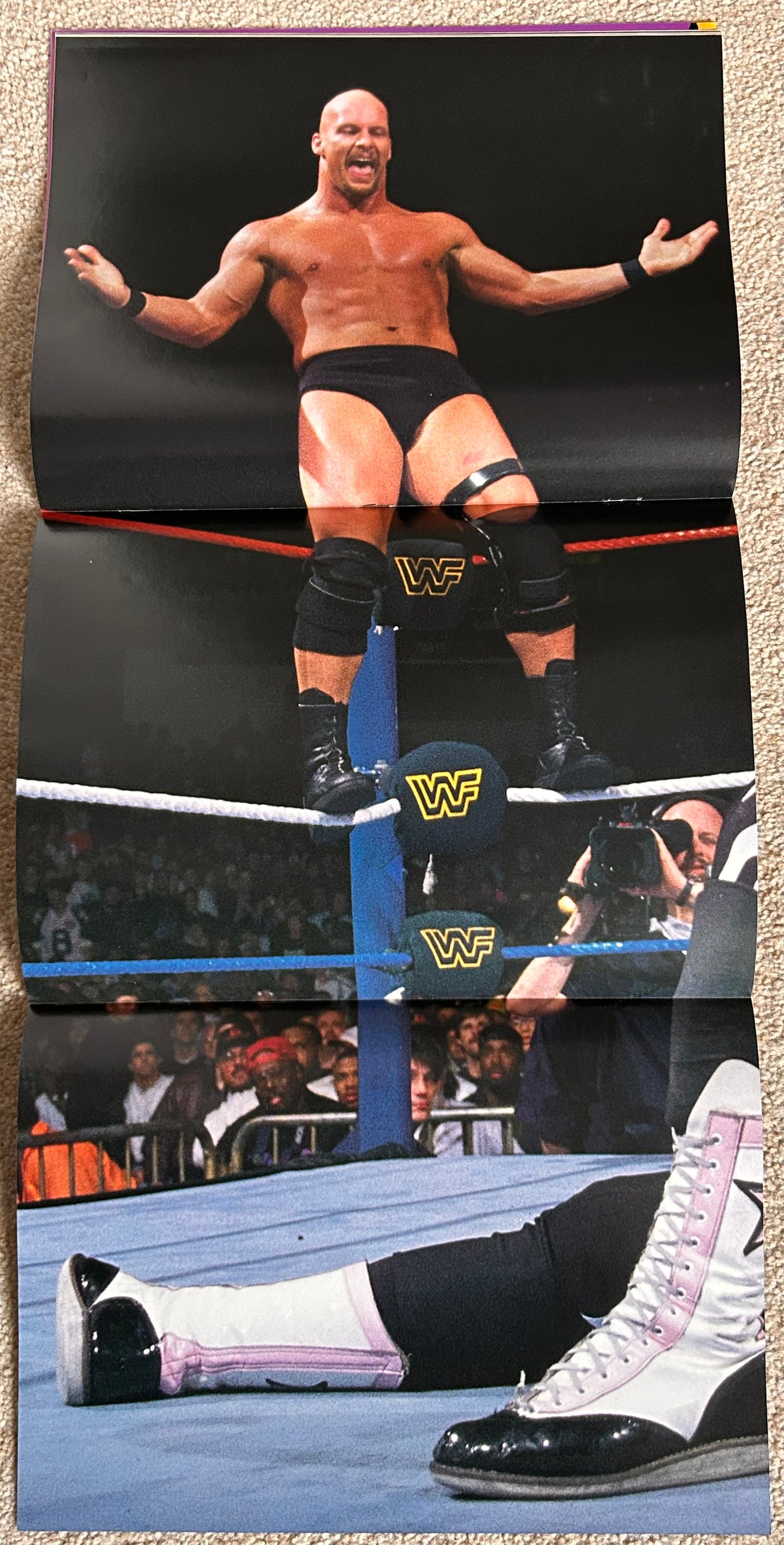 WWF Raw Magazine September/October 1997 w/Poster