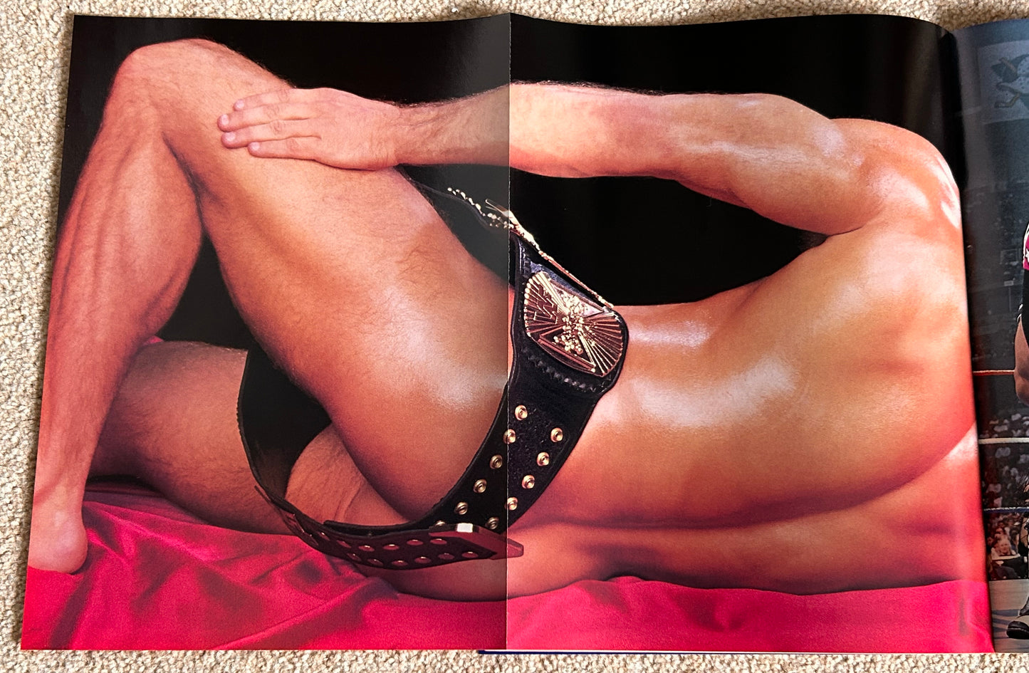 WWF Raw Magazine February 1998 w/Poster