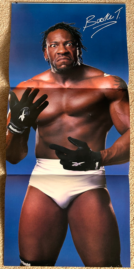 WWF Magazine April 2002 w/poster