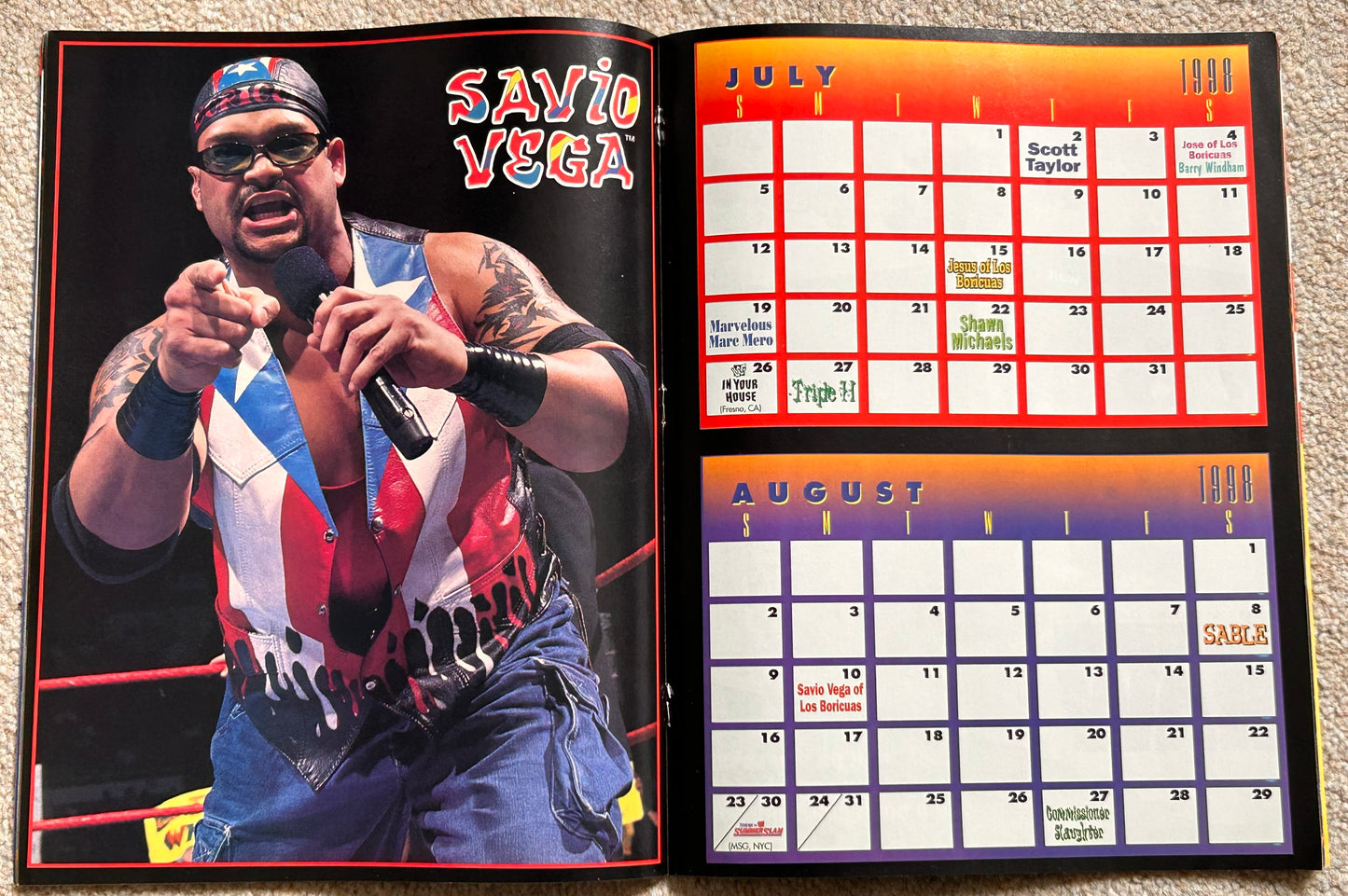 WWF Magazine August 1998