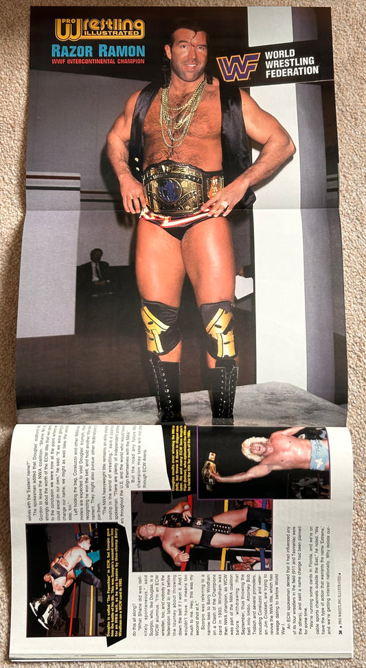 PWI Pro Wrestling Illustrated Magazine January 1995