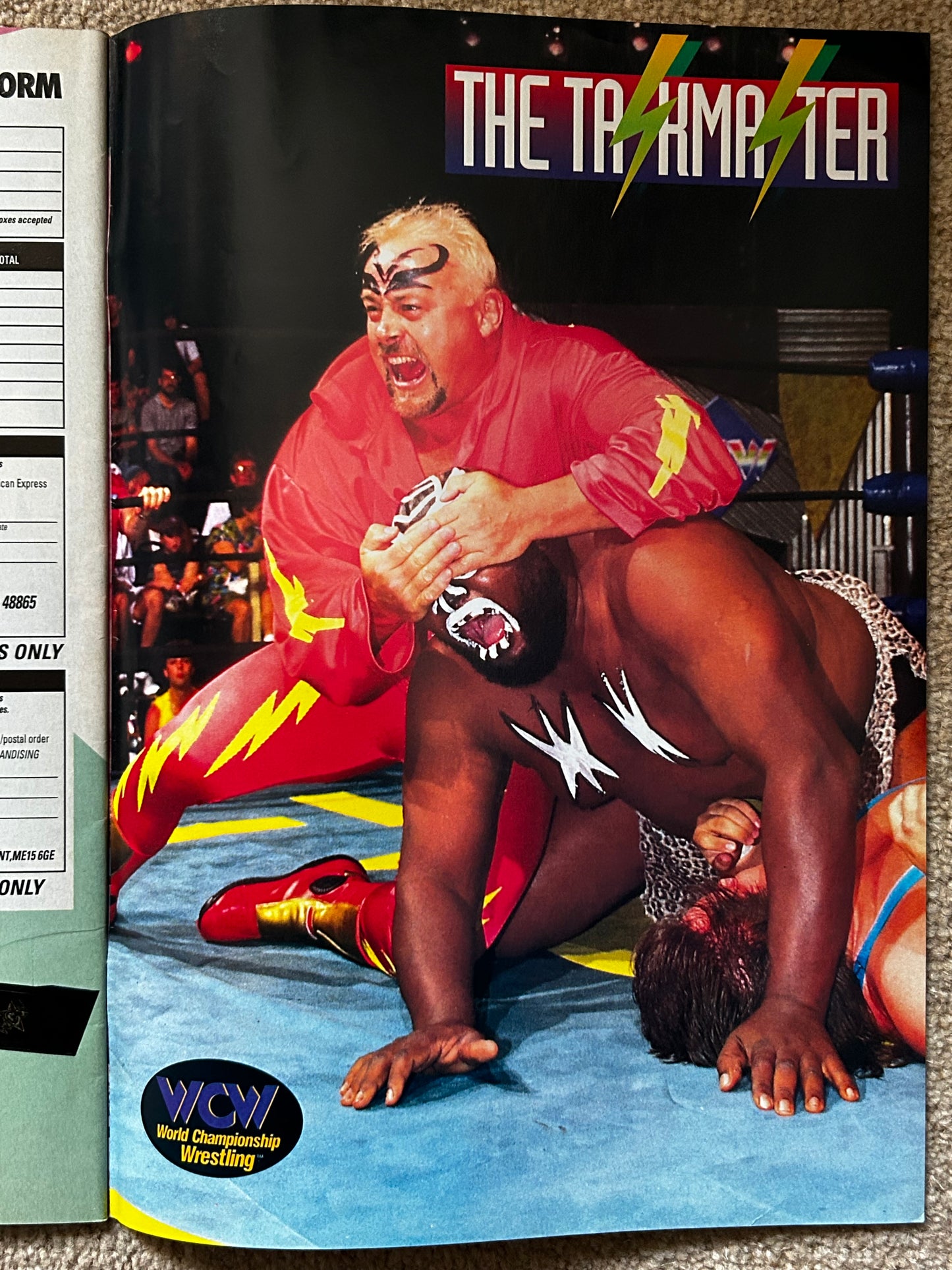 WCW Magazine October 1995 Issue 8