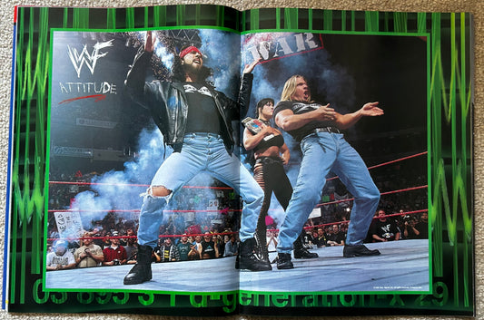 WWF Wrestling Magazine July 1998 w/Poster