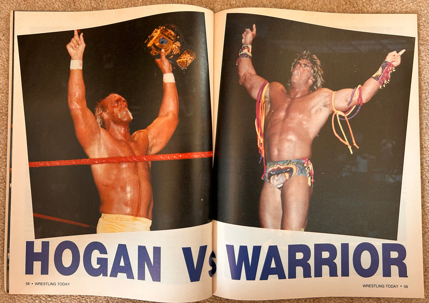 Wrestling Today Magazine March/April 1991