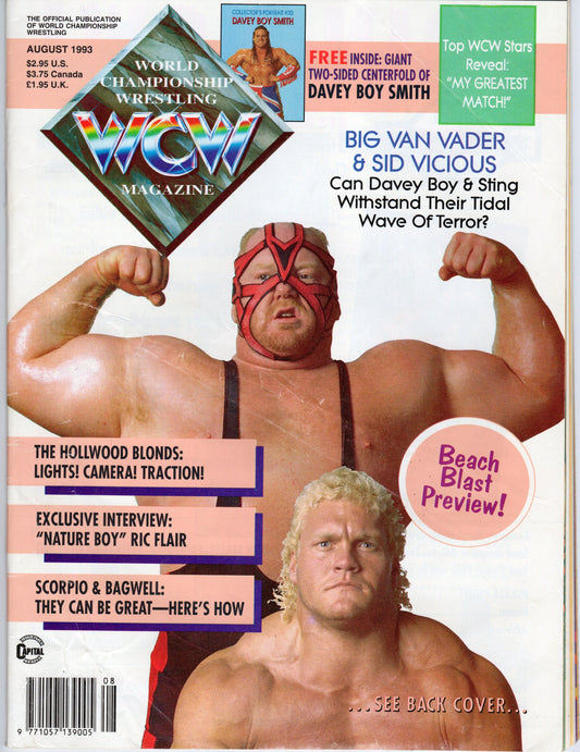 WCW Magazine August 1993