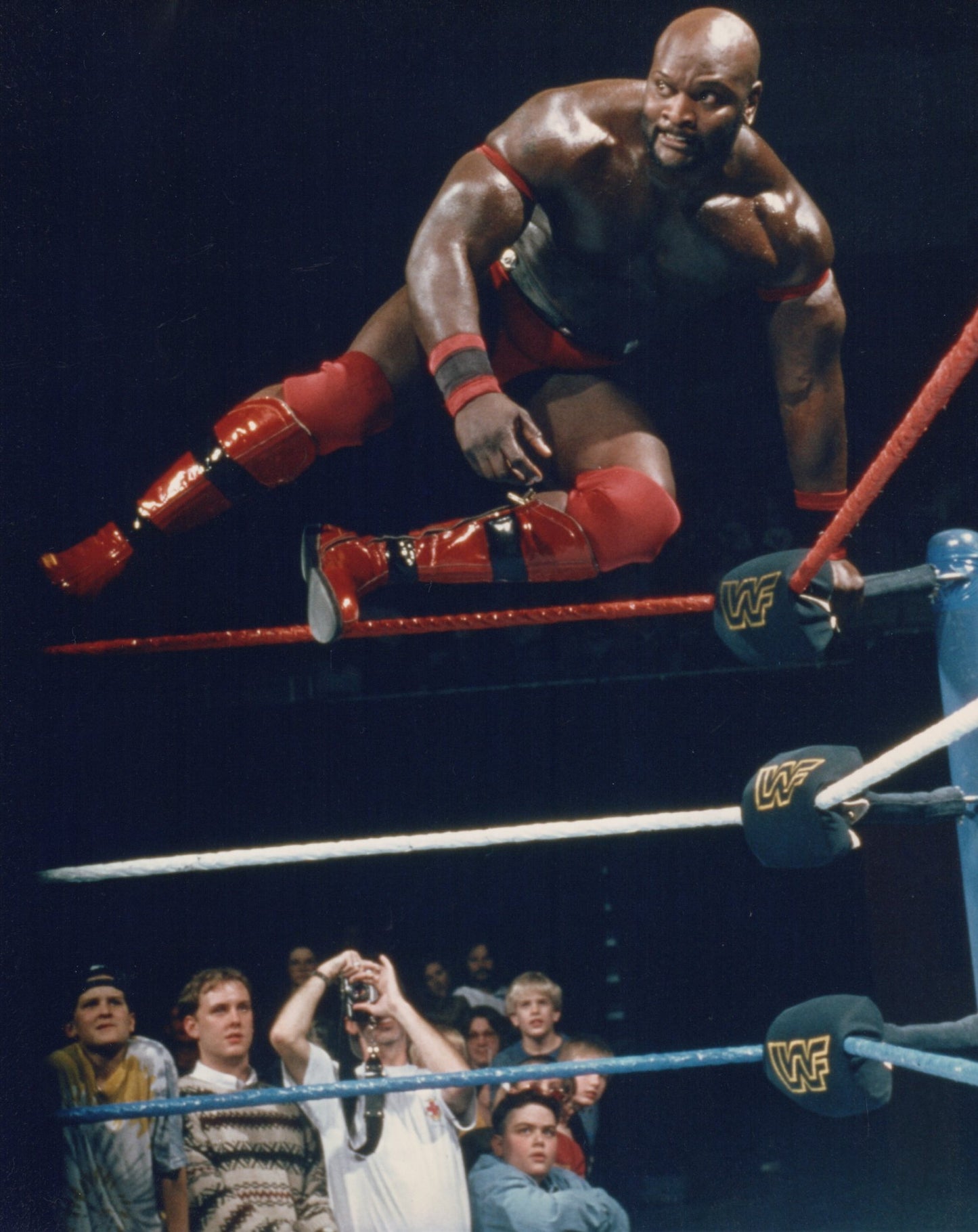 Ahmed Johnson WWF Racing Reflections 8"x10" Photo