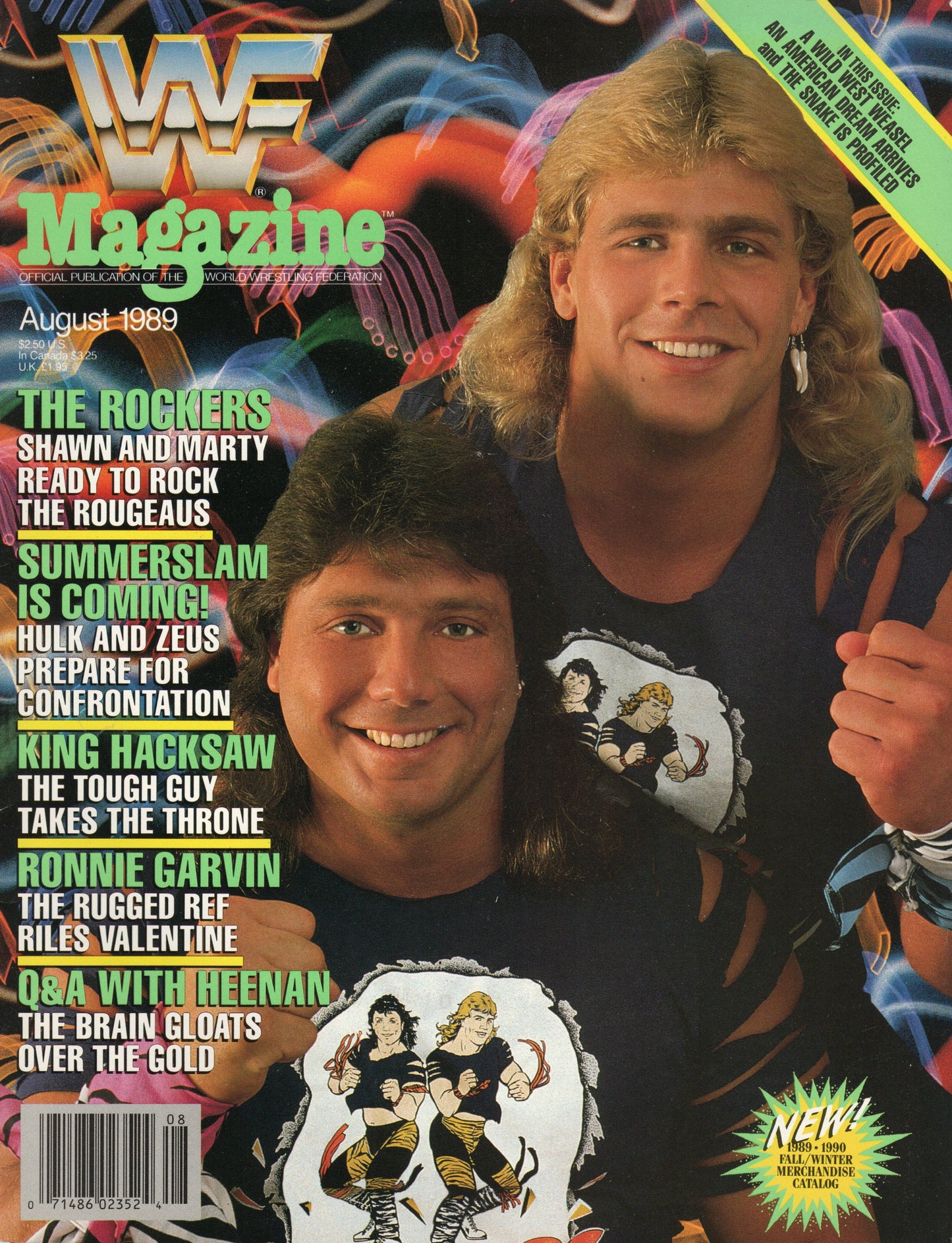 WWF Magazine August 1989