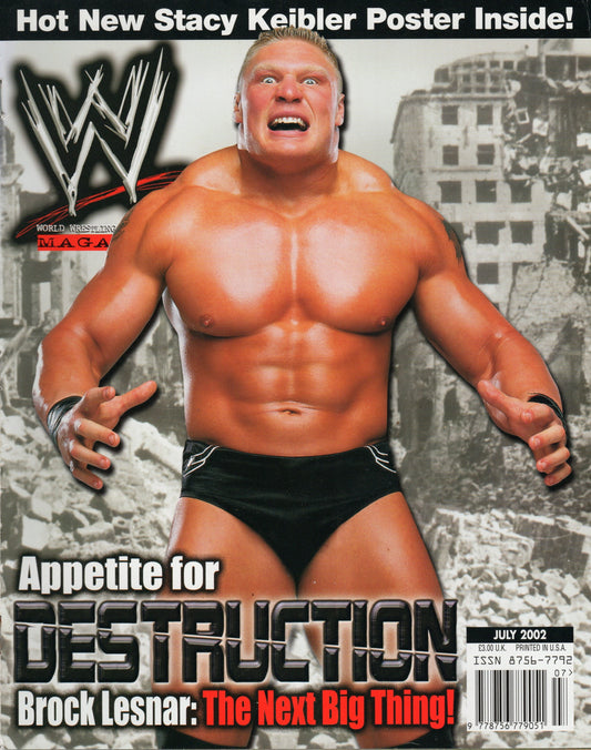 WWE Magazine July 2002